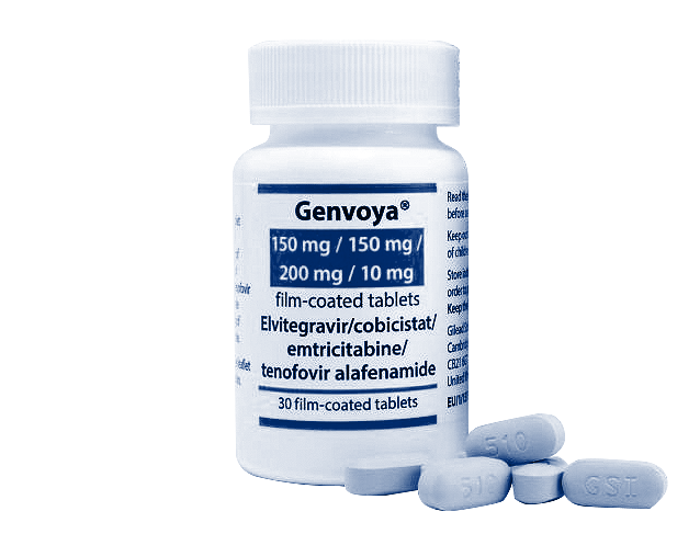 Bottle of Genvoya