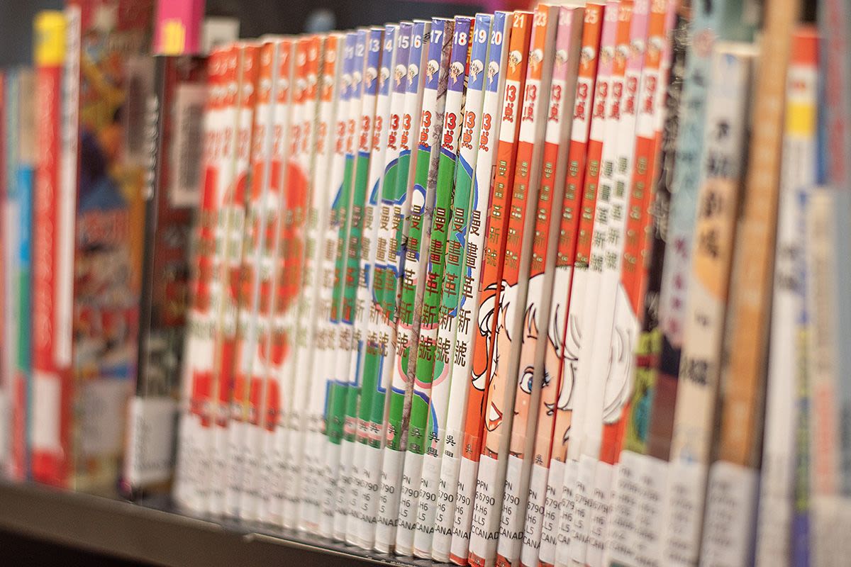 70-90年代是港漫的黄金时期，利铭泽典宬也收藏了不少香港漫画，纪录香港出版界的变迁。（歪脑 / 伟恒）