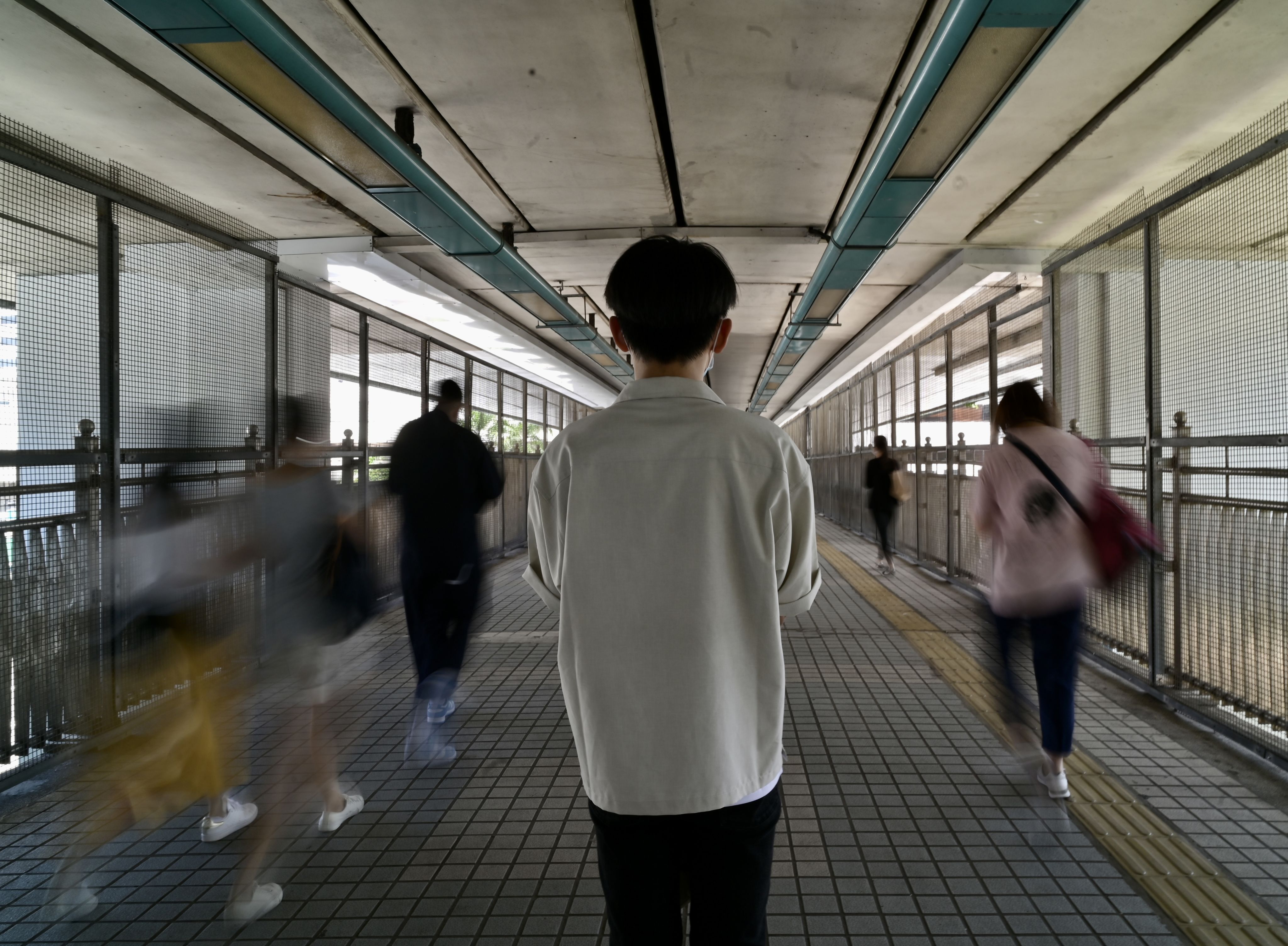 两年后，车仔故地重游理工大学。