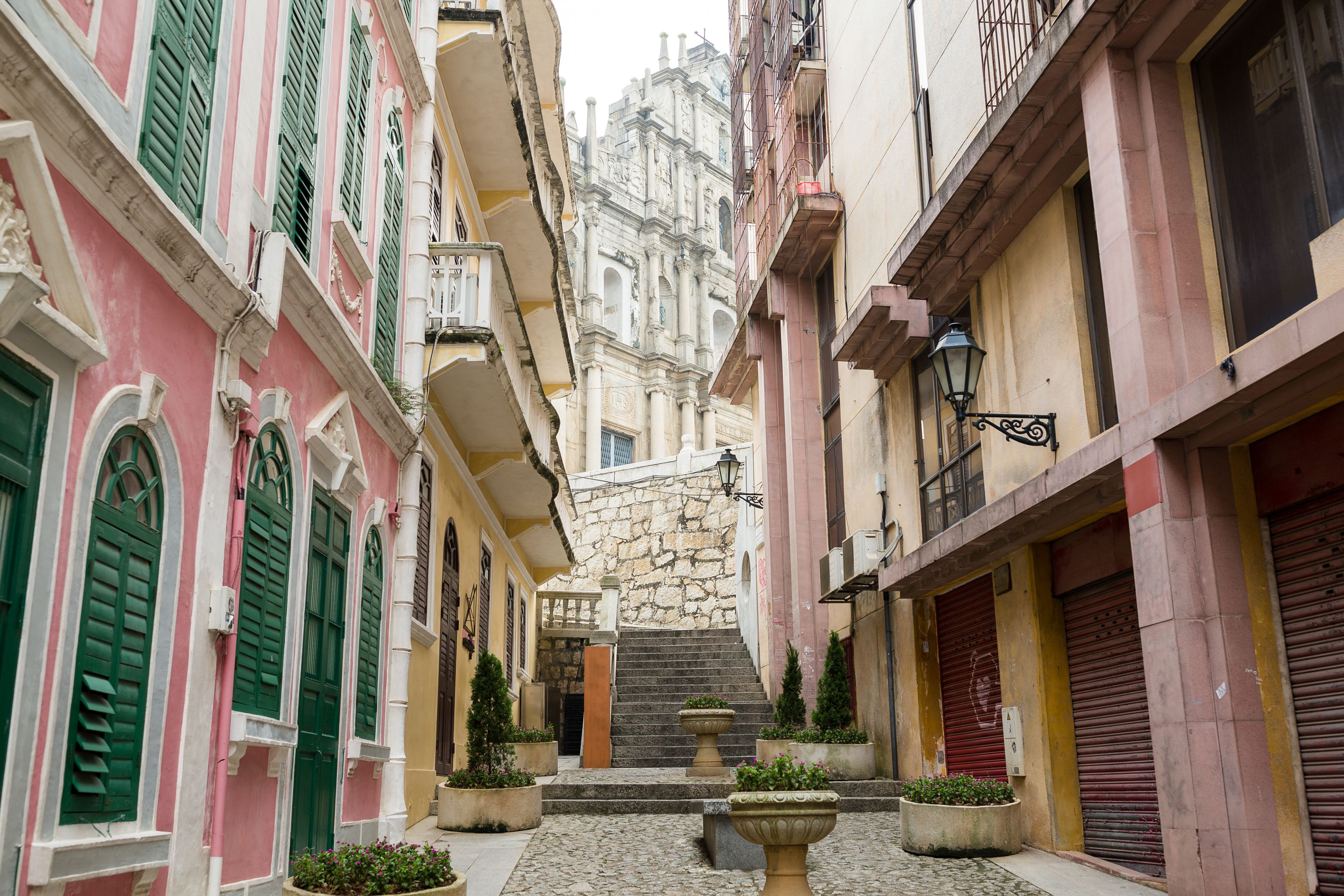 “恋爱电影馆”外的巷子