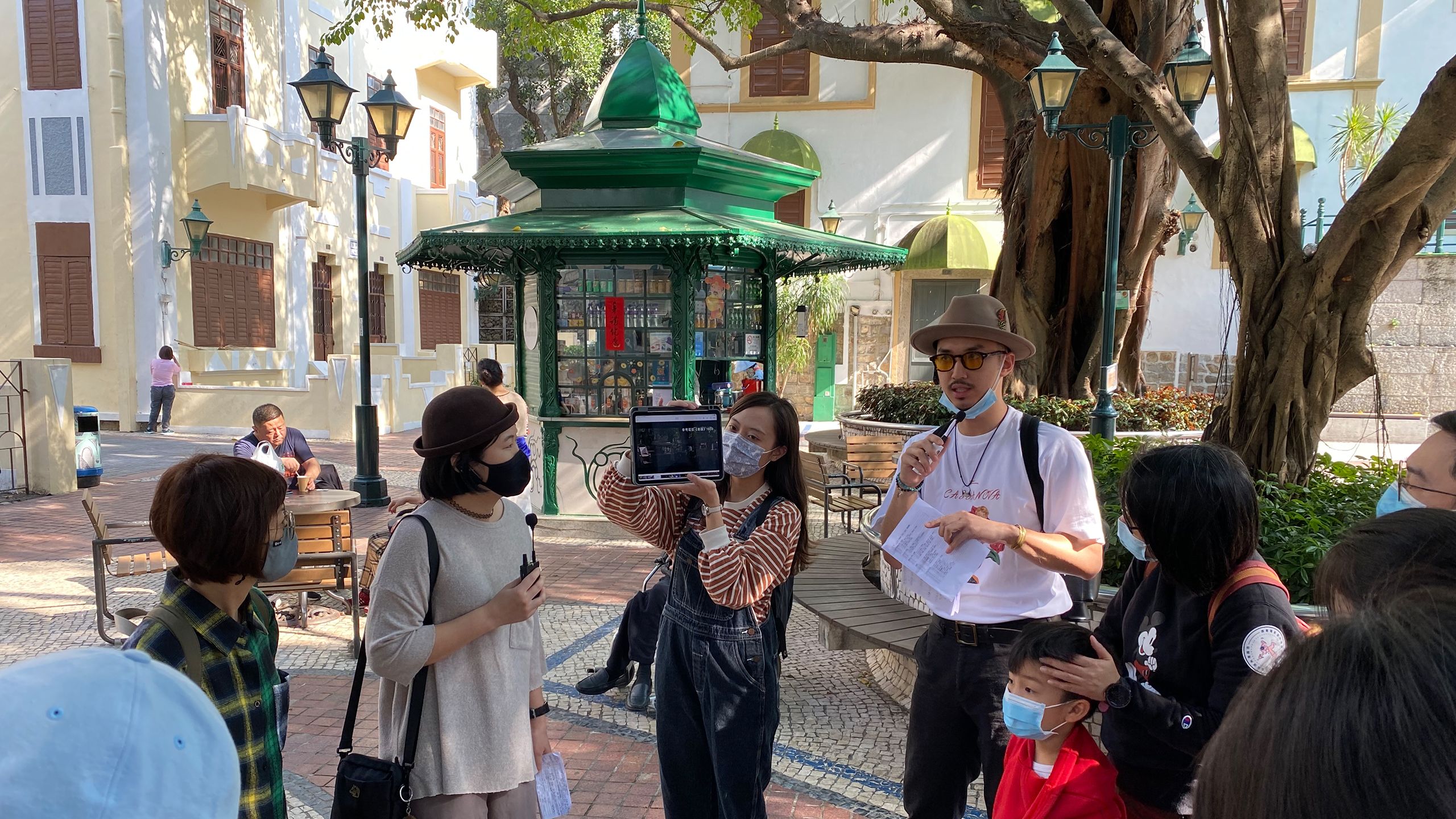 “跟着电影游澳门”（拍板提供）