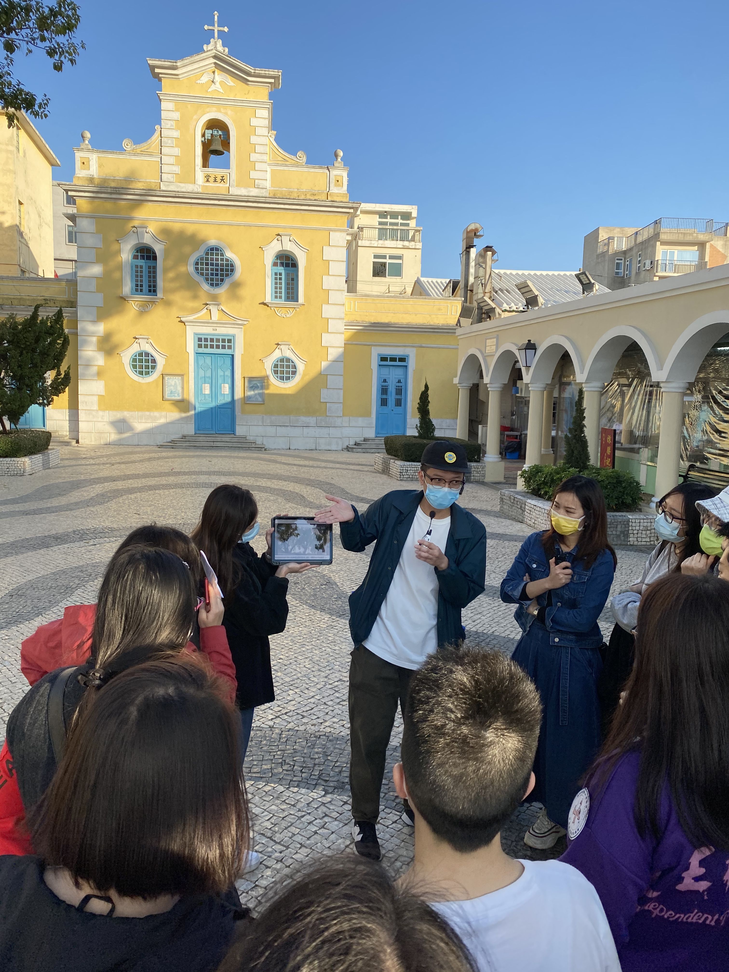 “跟着电影游澳门”（拍板提供）