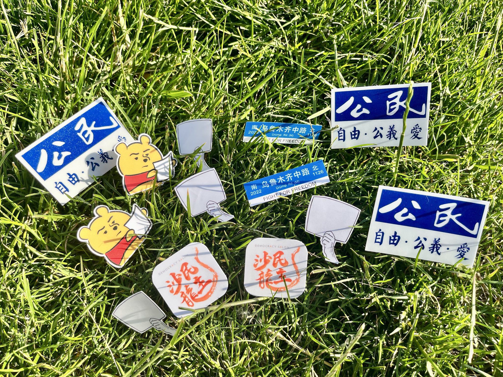 Souvenirs from the picnic event. (provided by the interviewee)