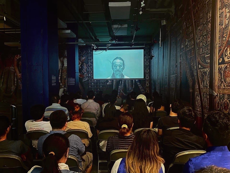 Tibetan-Han cultural exchange movie screening. (provided by the interviewee)