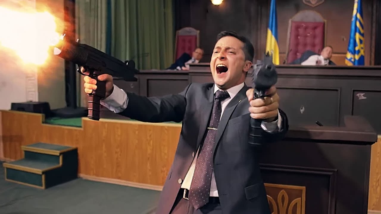 泽连斯基在《人民公仆2》剧照中