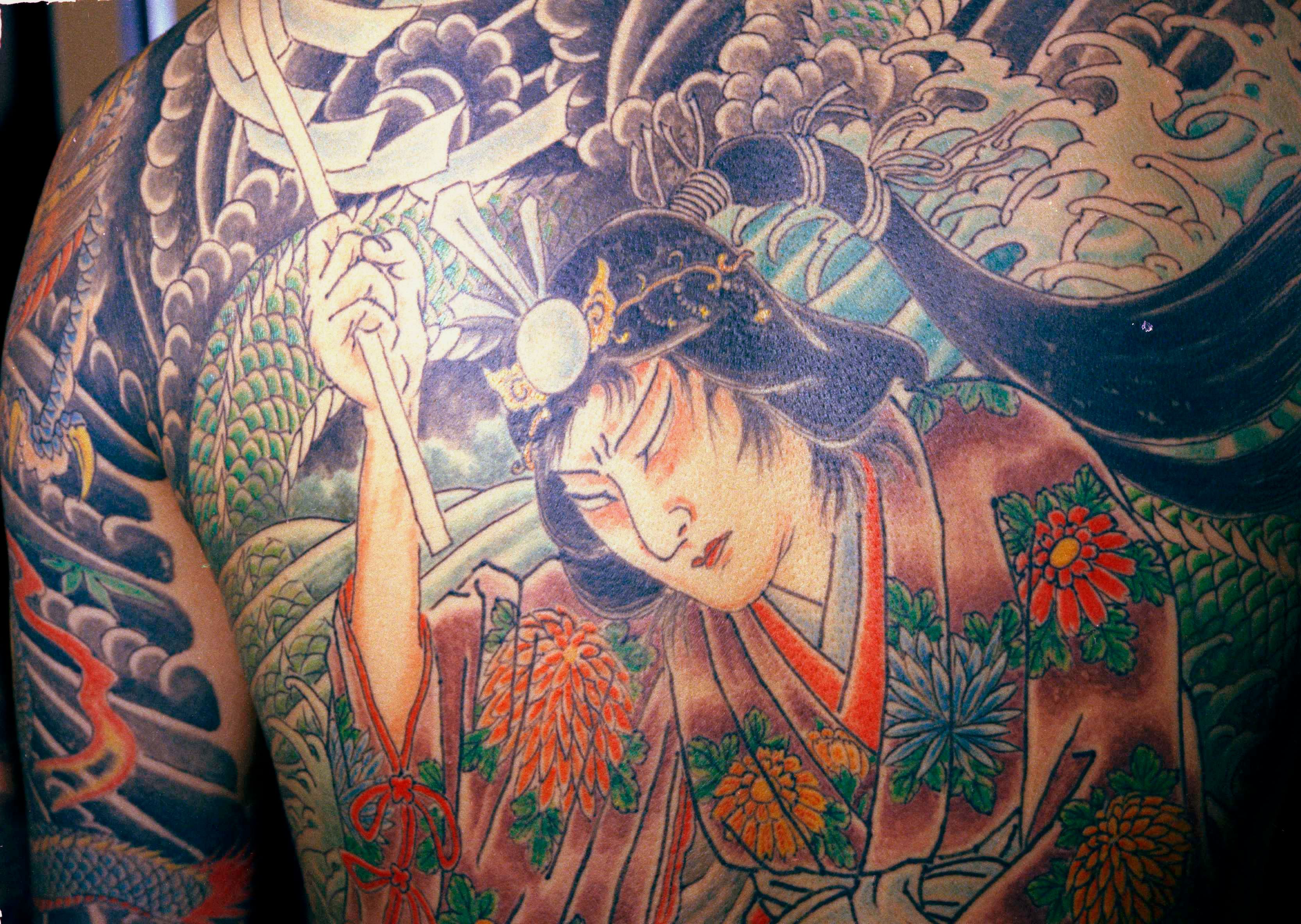 日式刺青（AP / Koichiro Morita）