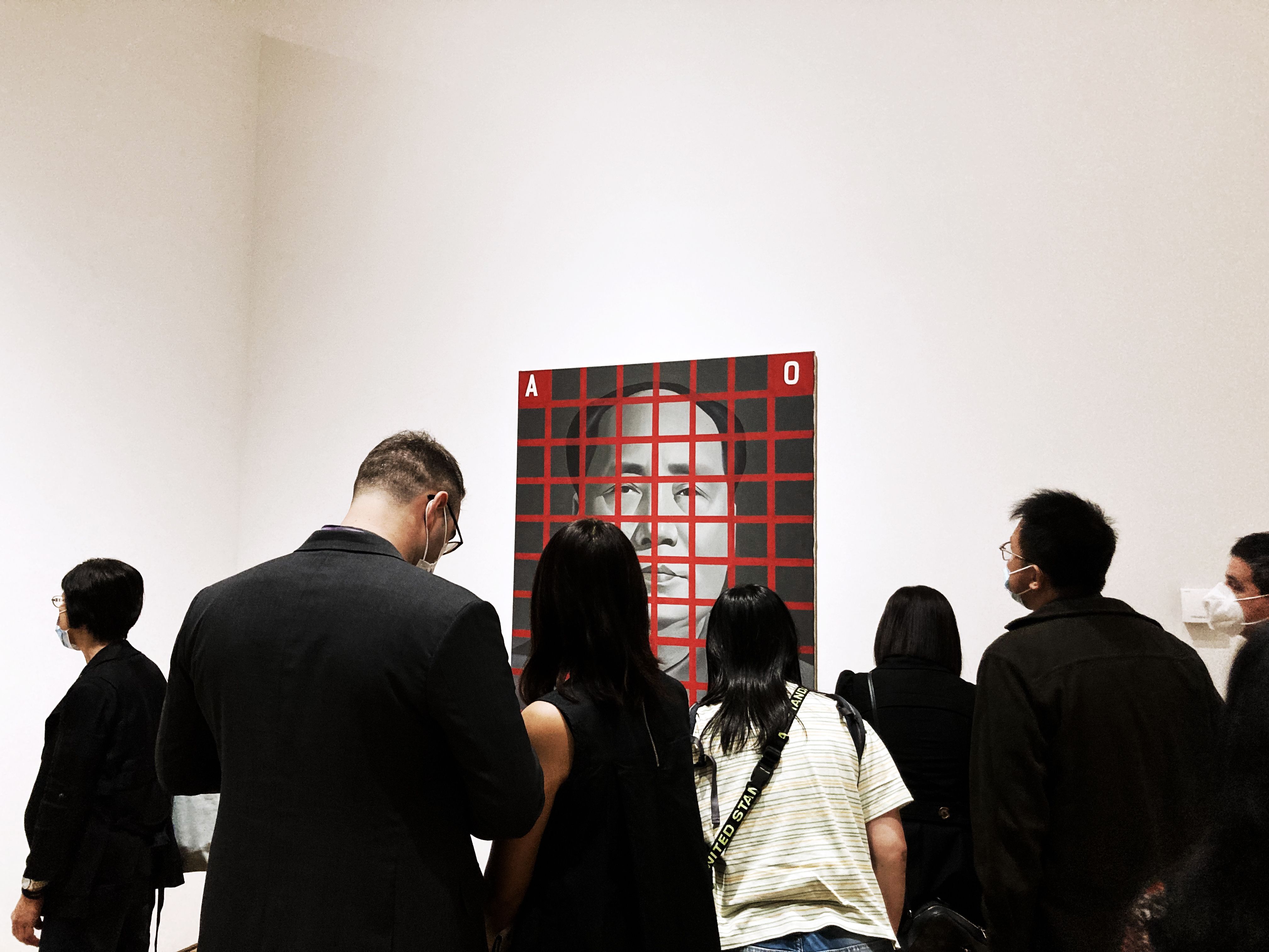 《毛泽东：红色方格子2号》，M+ 希克藏品