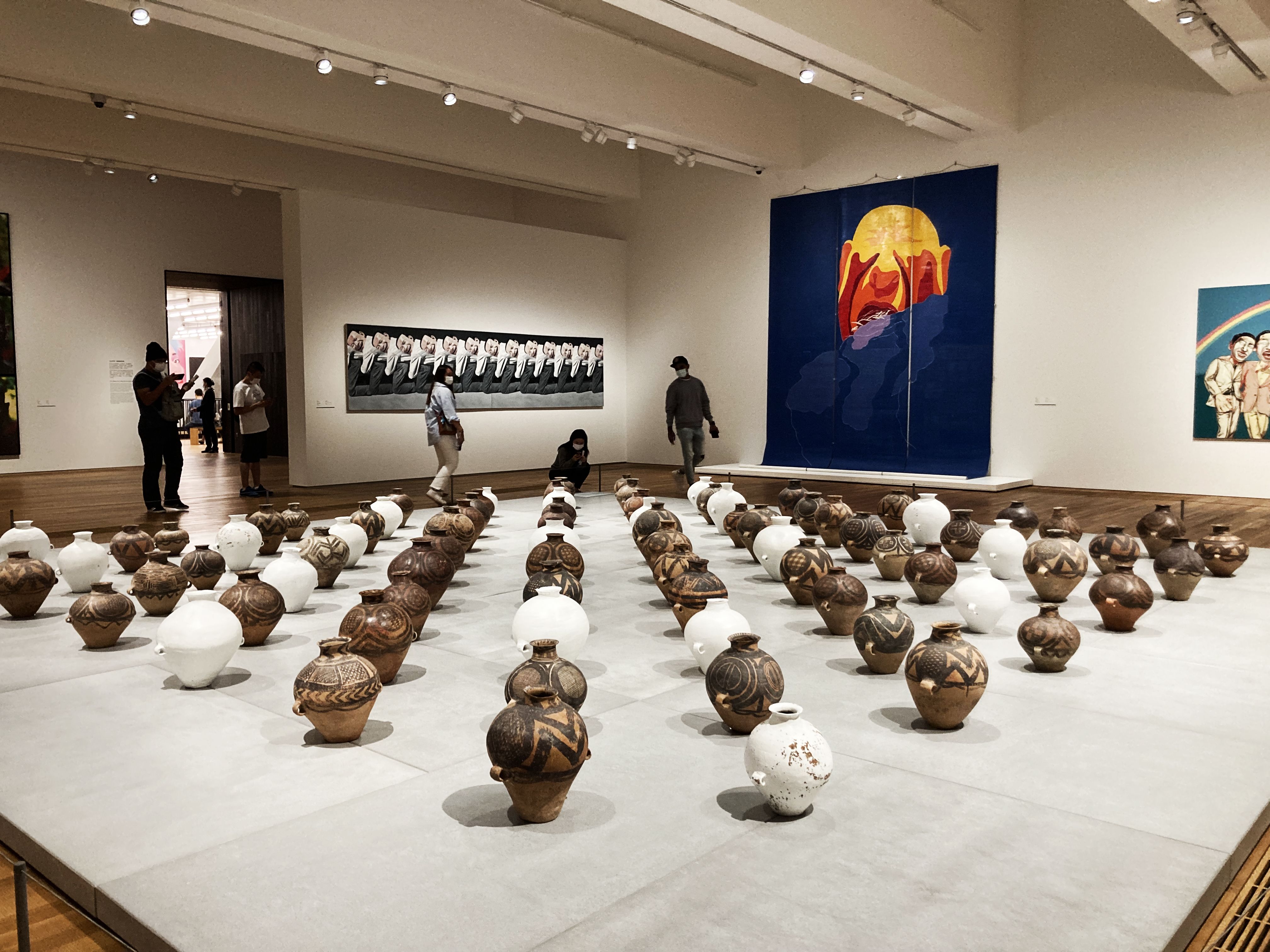 艾未未，《洗白》，（1996-2000）（作者攝）