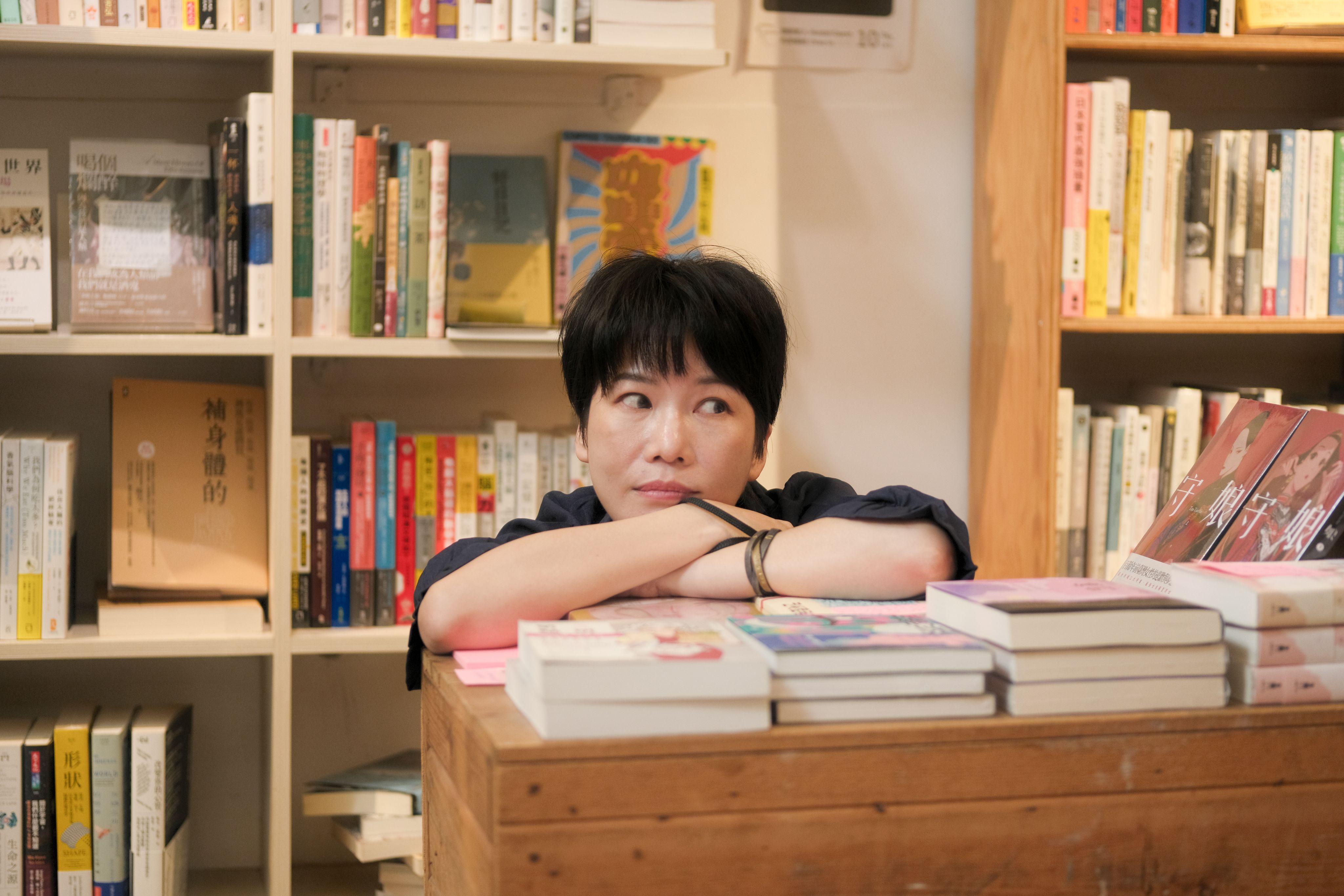 小说家刘芷妤（摄影／黄雅群）